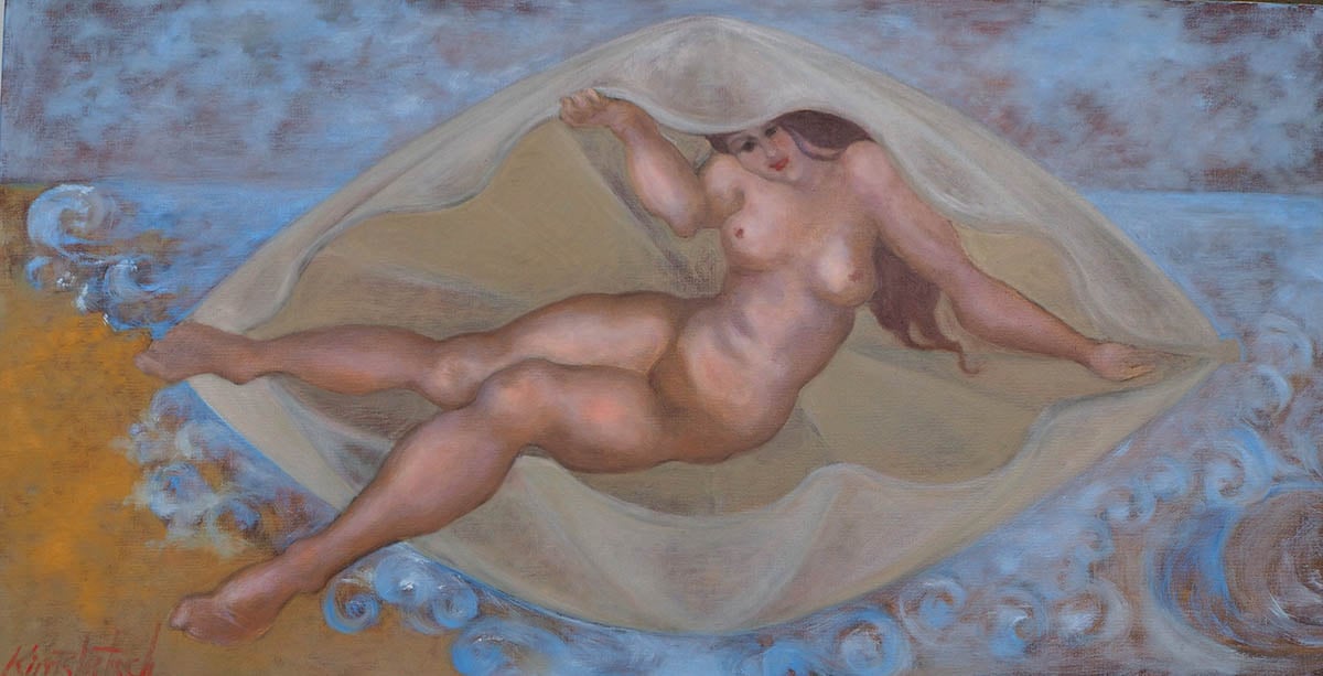Venus, oil on canvas, 2017
