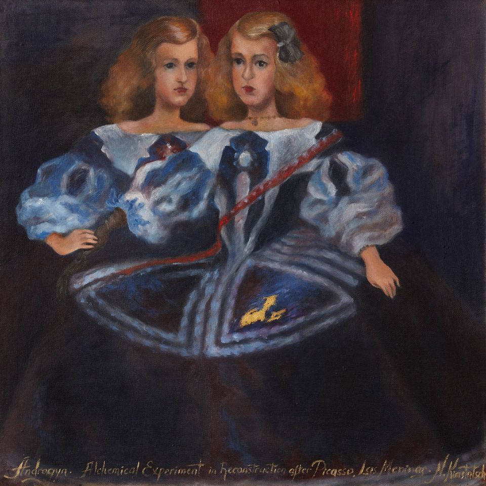 Androgyn (Alchemical Experiment in Reconstruction after Picasso's Las Meninas), 2013