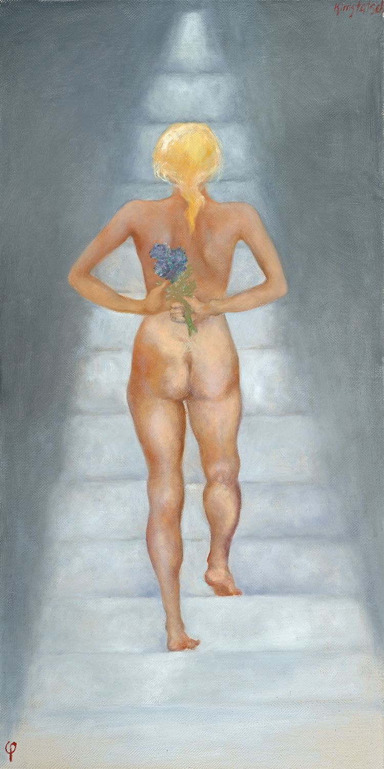 Natascha Kimstach: Diptych "Ascension" - "Jacob's Ladder (Phi)