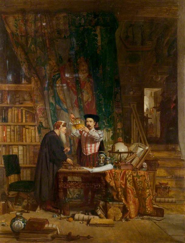 Douglas, William Fettes; The Alchemist; Paintings Collection; http://www.artuk.org/artworks/the-alchemist-32329